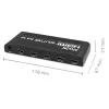 Qoltec 51798 aktiivinen HDMI-jakaja 4 x HDMI 4K x 2K | 3.4Gb/s