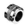 Alphacool Eiszapfen Pro Connector 16 mm kovaputkiliitin G1/4, 6 kpl:n pakkaus - kromi