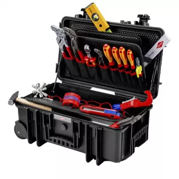 Mekaanikon työkalusarja Knipex 00 21 33 S 17 työkalua punainen keltainen