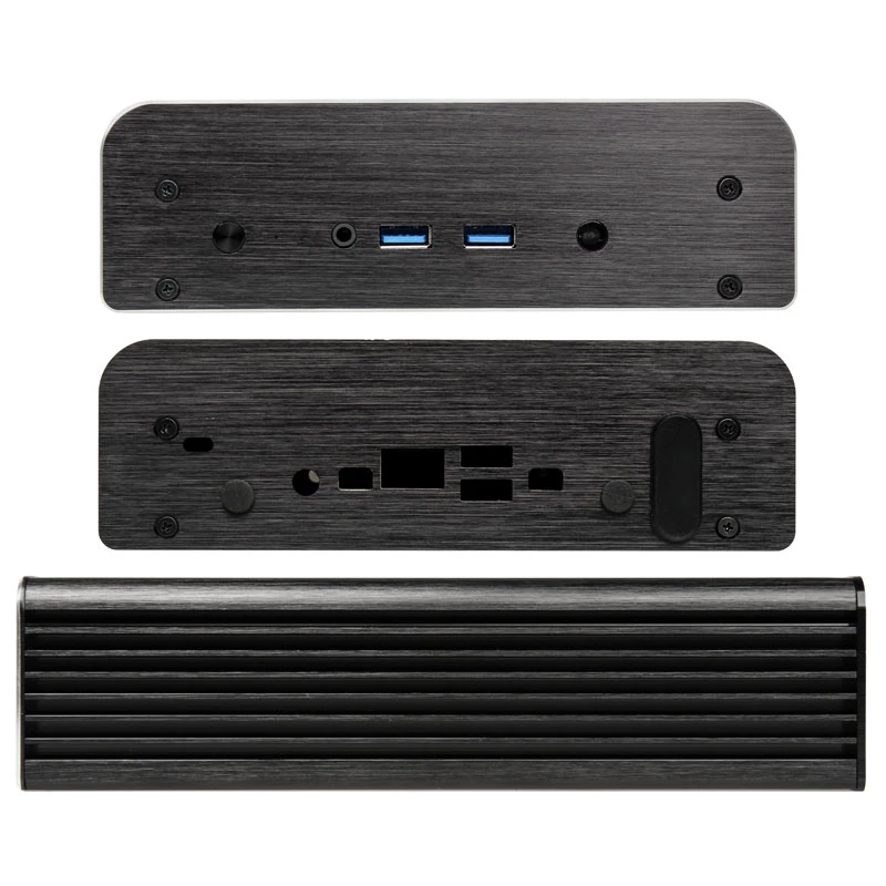 Tietokonekotelo Akasa Newton S UCFF kotelo, Intel NUC, musta