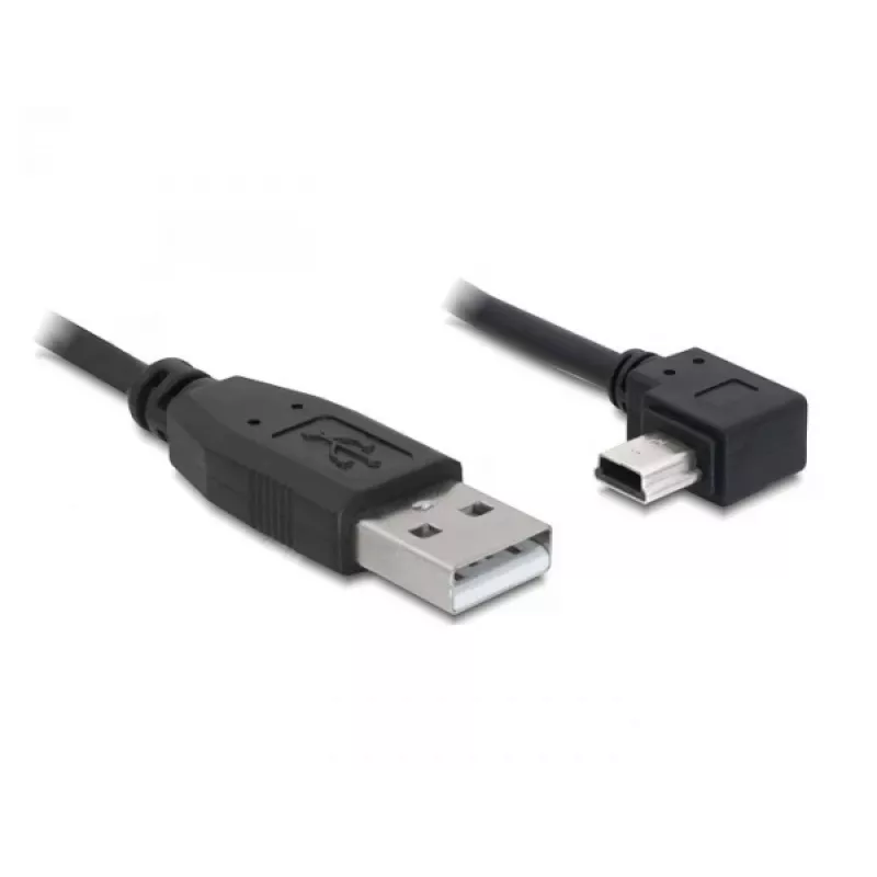 USB-kaapeli DeLOCK 82684 USB 2.0 5m USB A Mini-USB B musta