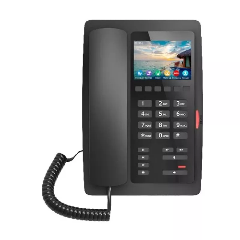 Fanvil H5W IP-puhelin musta 2 linjaa Wi-Fi