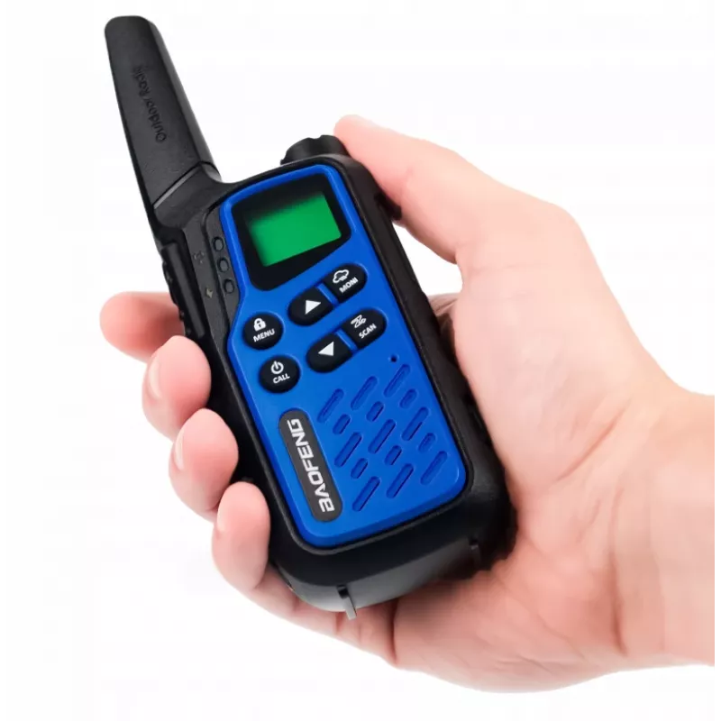 Walkie-talkie Baofeng BF-T25E sininen, 2 kpl