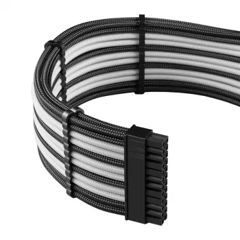 CableMod C-Series PRO ModMesh 12VHPWR kaapelisarja Corsair RM, RMi, RMx (Black Label) – musta/valkoinen