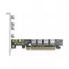 DeLOCK PCI Express x16 -kortti 4 x sisäinen SFF-8654 4i NVMe Bifurcation