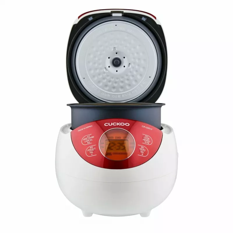 Cuckoo CR-0351F RED riisinkeitin 0,54 L 425 W punainen, valkoinen