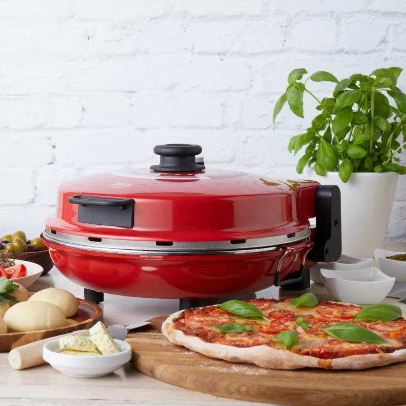 Pizzauuni Petra PT5666VDE Bella Pizza 1200 W tarttumaton pinta, pöytäpizzauuni