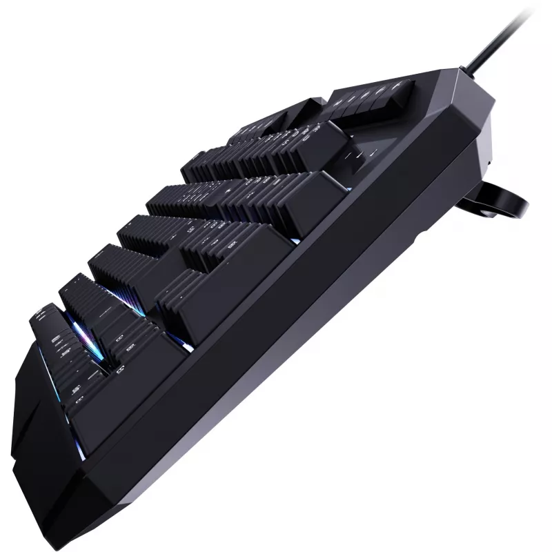 Näppäimistö SPEEDLINK LUDICIUM Gaming USB QWERTZ German musta