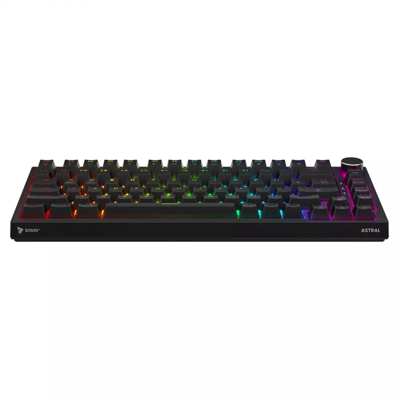 Savio ASTRAL BLACK JADE näppäimistö pelikäyttöön USB QWERTY US International