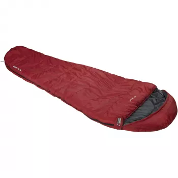 makuupussi TR 300 (tummanpunainen/harmaa)