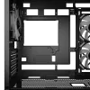 Sharkoon MK6 RGB Micro-ATX tietokonekotelo, musta, karkaistu lasi