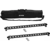 EUROLITE Setti 2x LED PIX-16 QCL Light Bars pehmeällä laukulla