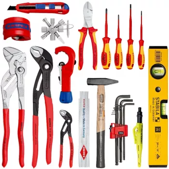 Reppumoduuli Knipex X18 Sanitär kestävä muotoilu kompakti koko työkalujen säilytykseen