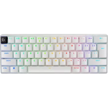 Logitech G PRO X 60 Gaming-näppäimistö USB RF langaton Bluetooth QWERTY US International valkoinen