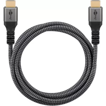 Goobay 64999 HDMI-kaapeli 0,5 m HDMI Type-A (Standard) harmaa (64999)