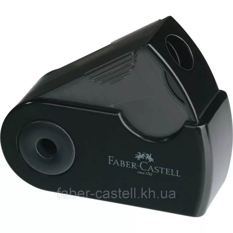Käsikäyttöinen kynänteroitin Faber-Castell 182774 musta sininen pinkki