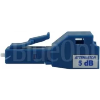 Optinen vaimennin CBO SFA21BK12 Singlemode, kiinteä 12 dB vaimennus, Inline-kuituadapteri