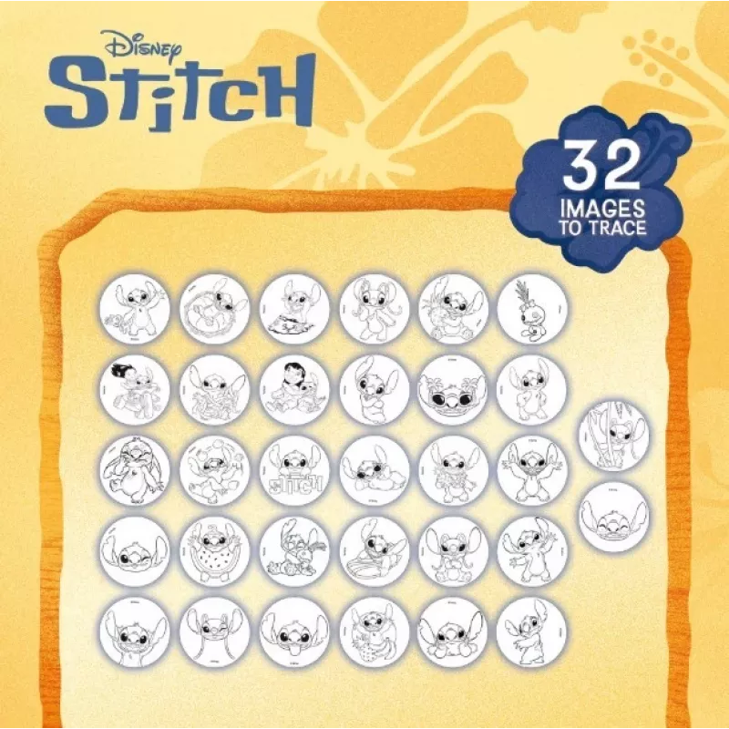 Stitch-projektori piirustuskoulusetti