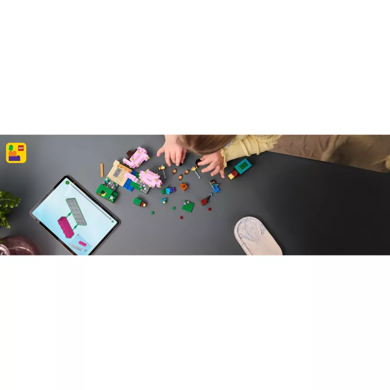 Lego 21260 Minecraft Cherry Blossom Garden lelusetti