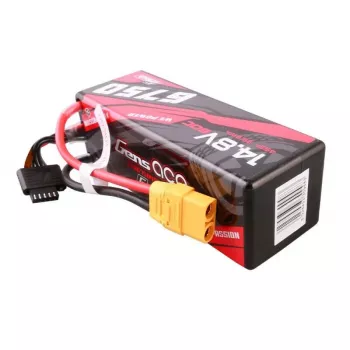 Gens ace G-Tech 6750mAh 14.8V 60C 4S1P 14# XT90 akku