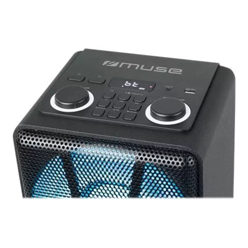 Muse Party Box kaiutin M-1805 DJ 150 W langaton yhteys musta Bluetooth