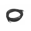 Verkkokaapeli LANBERG PCU5-10CC-0300-BK U/UTP Cat5e, 3 m, musta