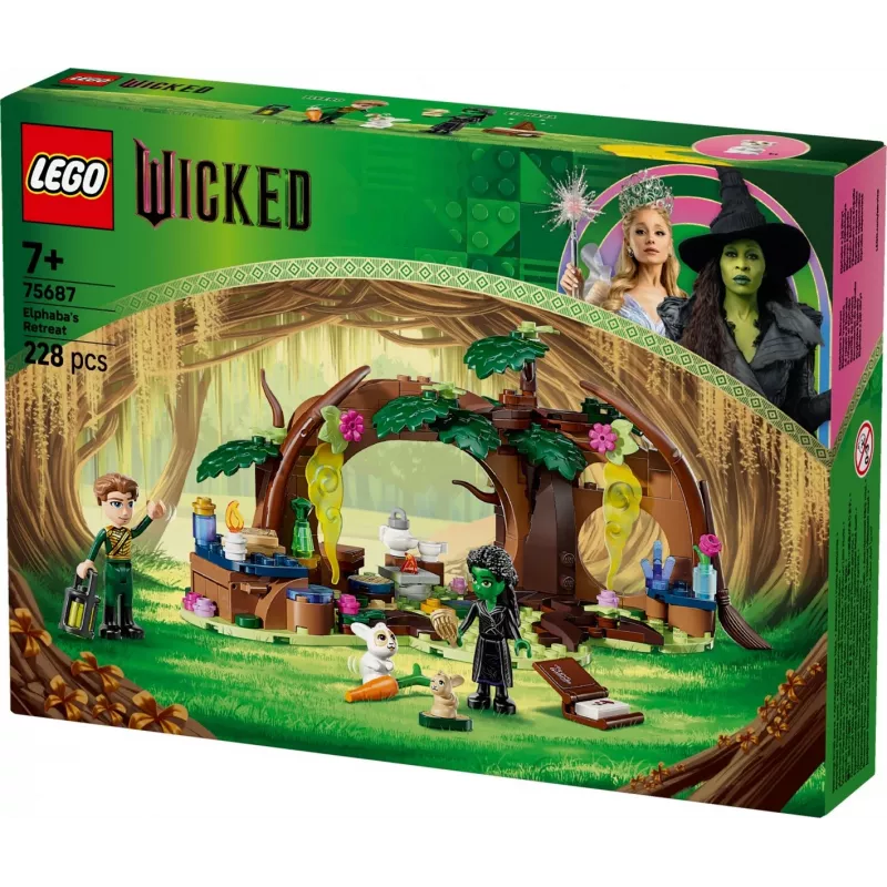 LEGO-sarja Elphaban Hideout 75687 – leikkisetti 3 minihahmolla