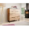 Cama sideboard LOTTA 110 4D wotan oak + mat musta