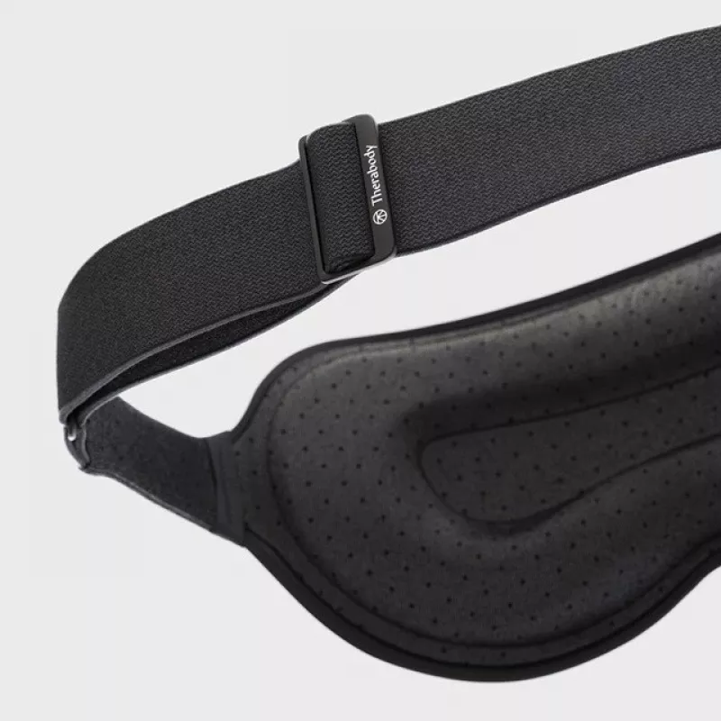 Therabody SleepMask hierontalaite kasvoille musta, sininen