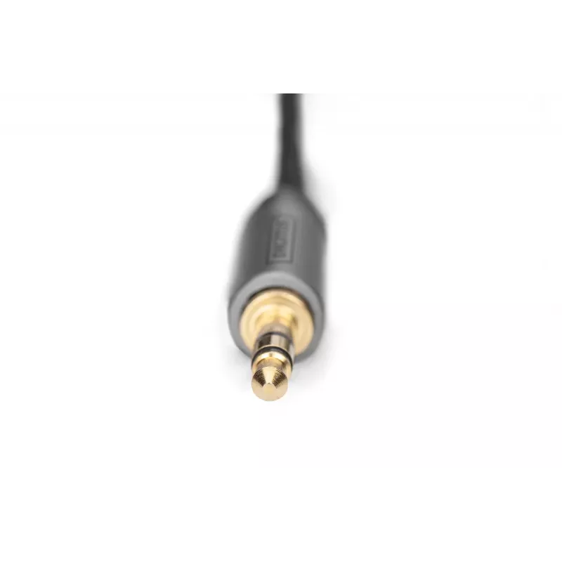 Digitus | Stereo 3,5 mm 2RCA Y-haaroitin, M-M | DB-510330-018-S | 3,5 mm stereo | 2x RCA-pistoke