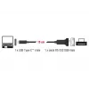 Sarjakaapeli DeLOCK 63908 musta 0,15 m DB-9