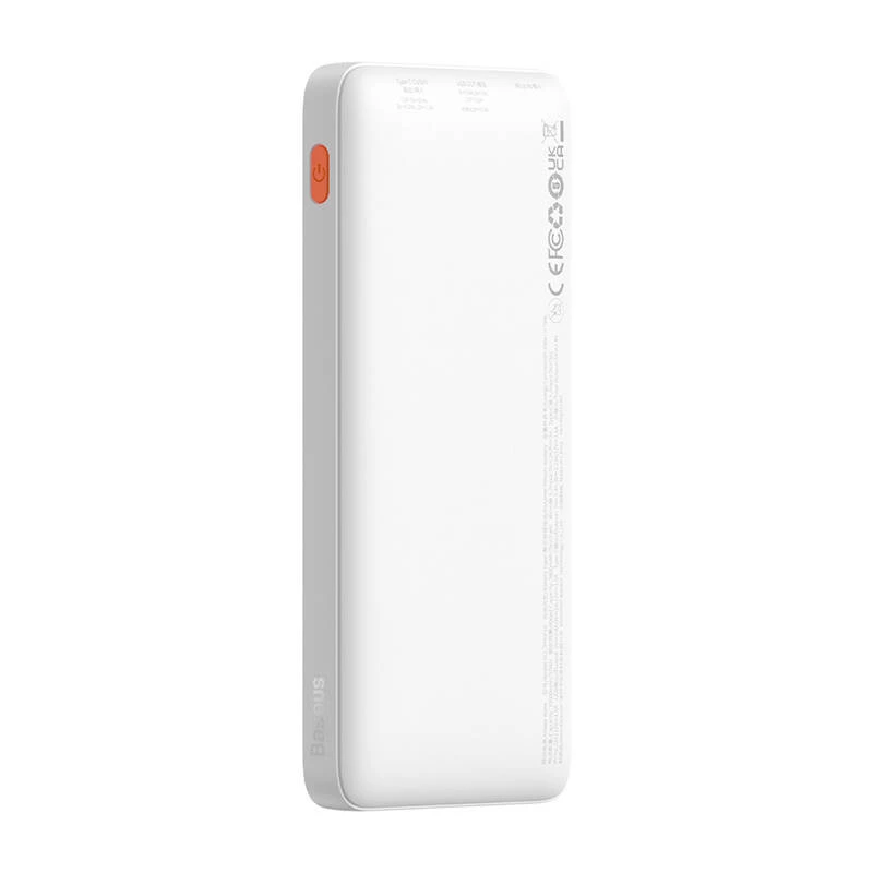 Baseus Airpow litiumpolymeeri varavirtalähde 10000 mAh 20 W valkoinen