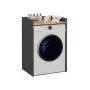 Top e Shop POLA pesuhuoneen kaappi pesukoneelle – antrasiitti / Artisan tammi