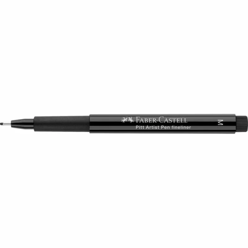 Fineliner Faber-Castell 167399 musta medium