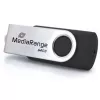 USB-muistitikku MediaRange MR1953 64 GB USB Type-C 3.2 Gen 1 (3.1 Gen 1) kääntyvä, musta/hopea