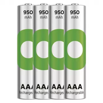 Paristot R03/AAA NI-MH 950mAh kuplapakkaus 4 kpl