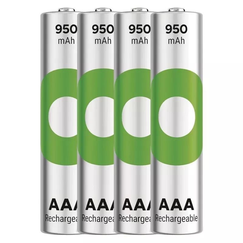 Paristot R03/AAA NI-MH 950mAh kuplapakkaus 4 kpl