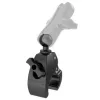 RAM Mounts RAP-B-400U Tough-Claw pieni puristinkiinnityspohja 1 tuuman (2,54 cm) pallolla, 0,625–1,14 tuuman kiskoille
