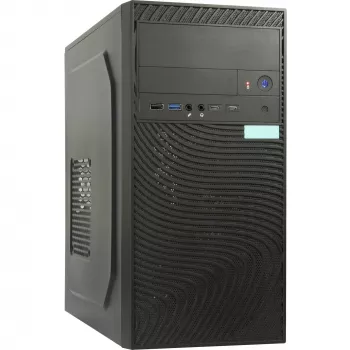 Tietokonekotelo Inter-Tech Case Micro IT-6516 Ripple musta