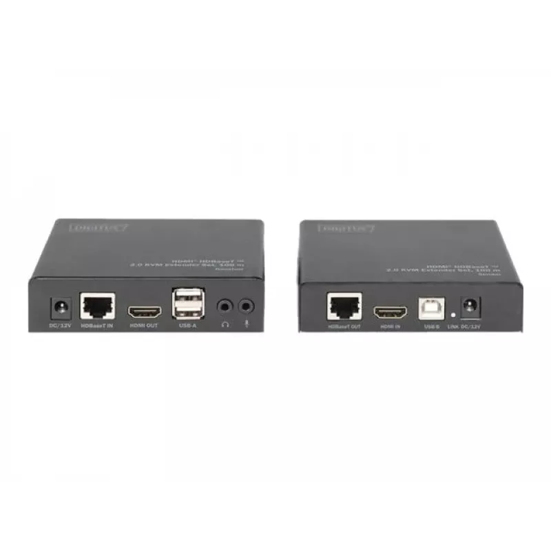 Digitus 4K HDMI HDBaseT™ 2.0 KVM-jatkain sarja, 100 m