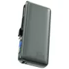 Powerbank 4smarts 541603 — Li-Ion 20000 mAh, USB-C + USB-A, 165W kokonaisteho, 5A, harmaa