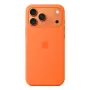 Apple iPhone 17 Pro Max silikonikotelo MagSafe-yhteensopiva oranssi