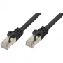 Verkkokaapeli S/CONN Cat. 7 S/FTP 20 m musta