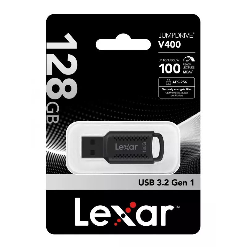 USB-flash-asema Lexar 128 GB USB Type-A 3.2 Gen 1 LJDV400128G-BNBNG