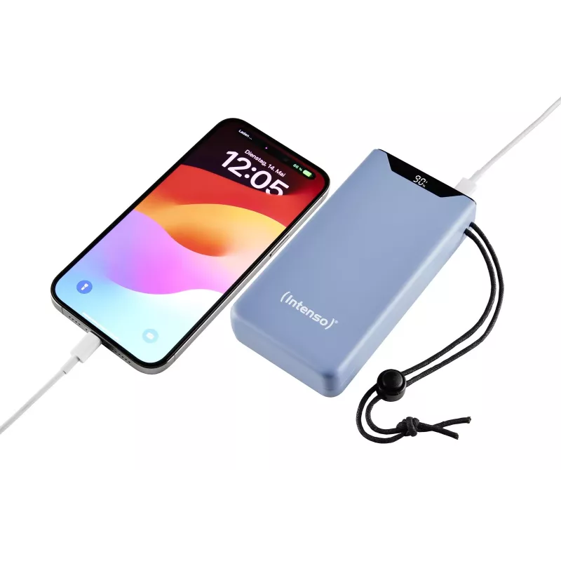 Intenso 7332055 powerbank litiumpolymeeri (LiPo) 20000 mAh sininen