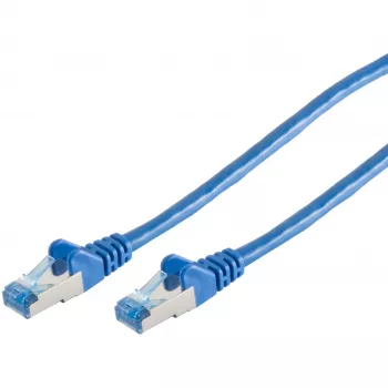 Verkkokaapeli S/CONN 75711-0.25B sininen 0,25 m