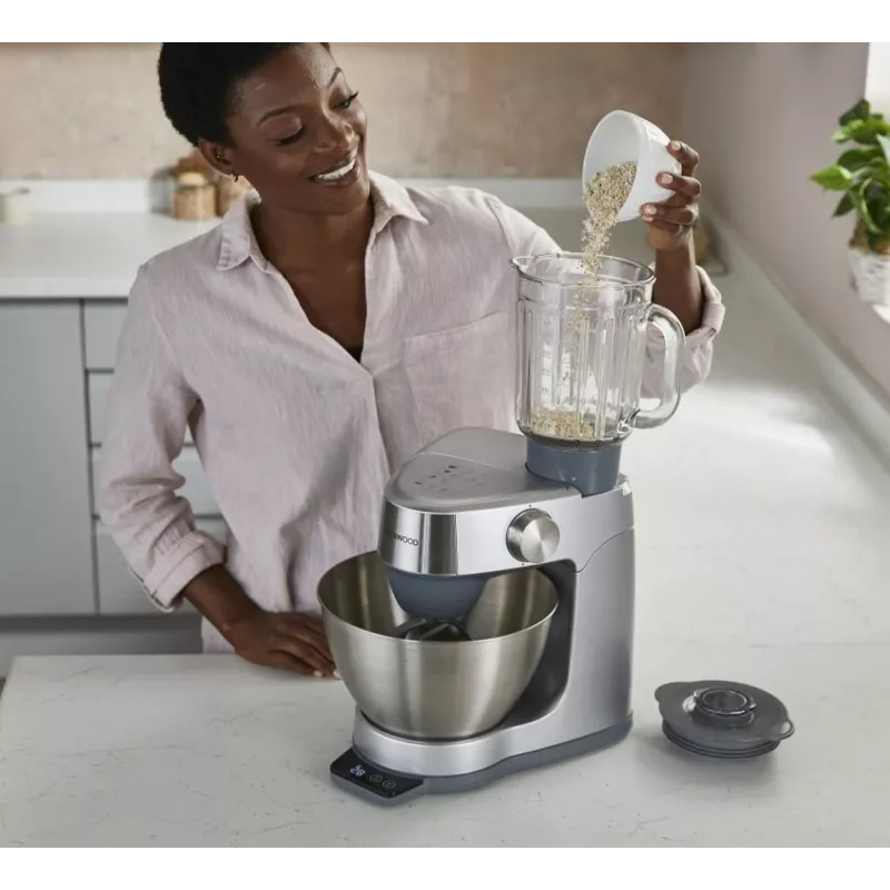 Kenwood Prospero+ -yleiskone 1000 W 4,3 L hopea, ruostumaton teräs, integroitu vaaka