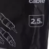 Gembird 2,5 m, 3,5 mm/2xRCA, M/M audiokaapeli musta, punainen, valkoinen