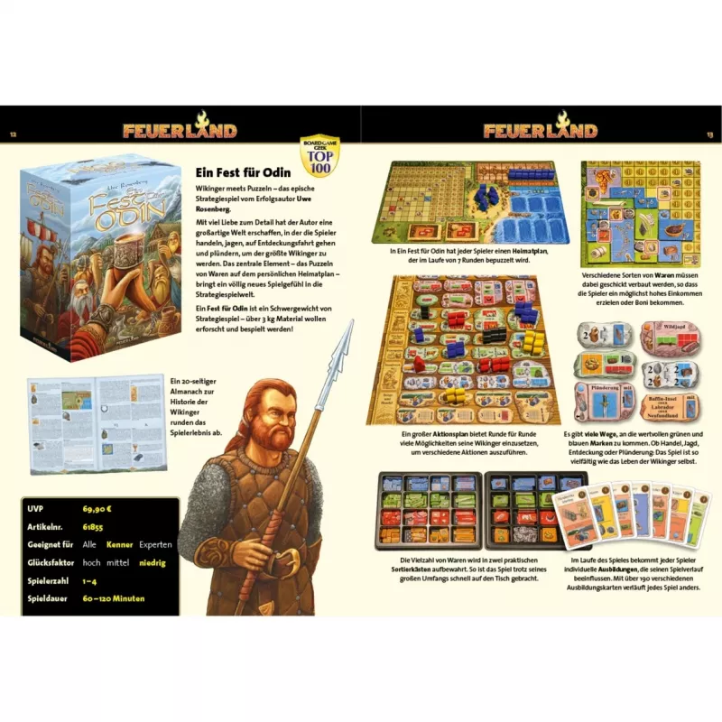 Feuerland 61855 lautapeli strategia
