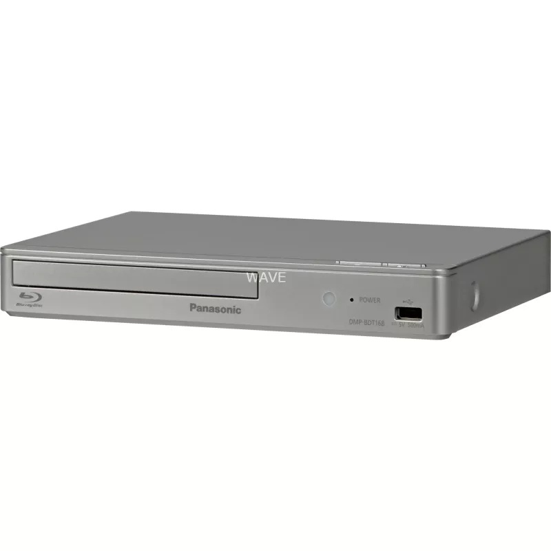Panasonic Blu-ray-soitin DMP-BDT168EG DVD-Video, MP3, WMA, JPEG, WAV, XviD, AAC, AVCHD, MKV, CD-DA, FLAC, MPO, BD-MV, ALAC USB-liitäntä